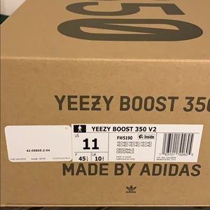 FW5190 Yeezy Boost 350 V2 100% REAL